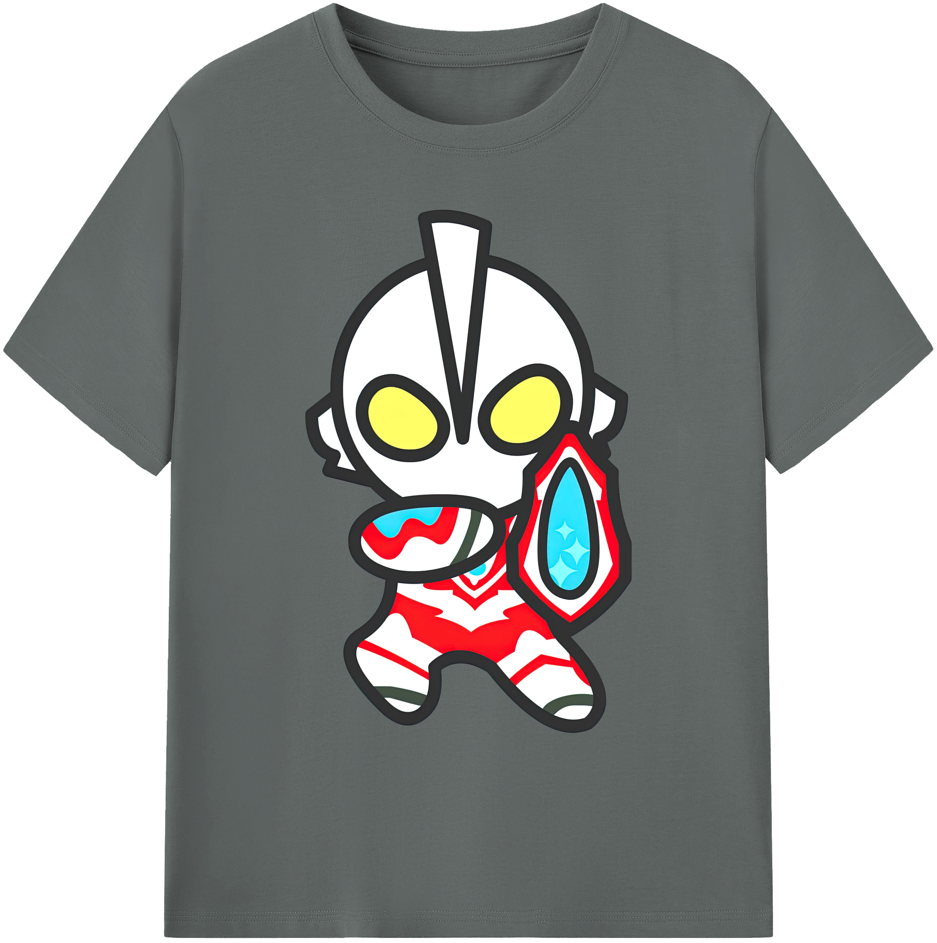 （画像用） ウルトラマン Ultraman 綿100％ メンズ半袖Tシャツ｜肌触りやわらか＆通気性